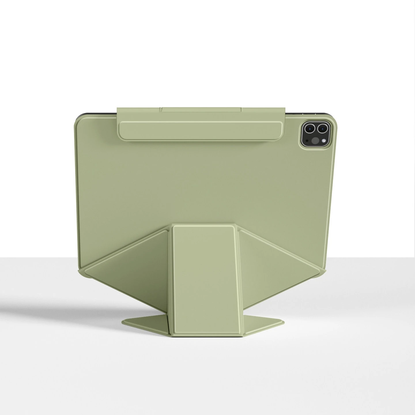 2024 Magnetic Back Smart Cover with Split Buckle and Anti-Bending Design