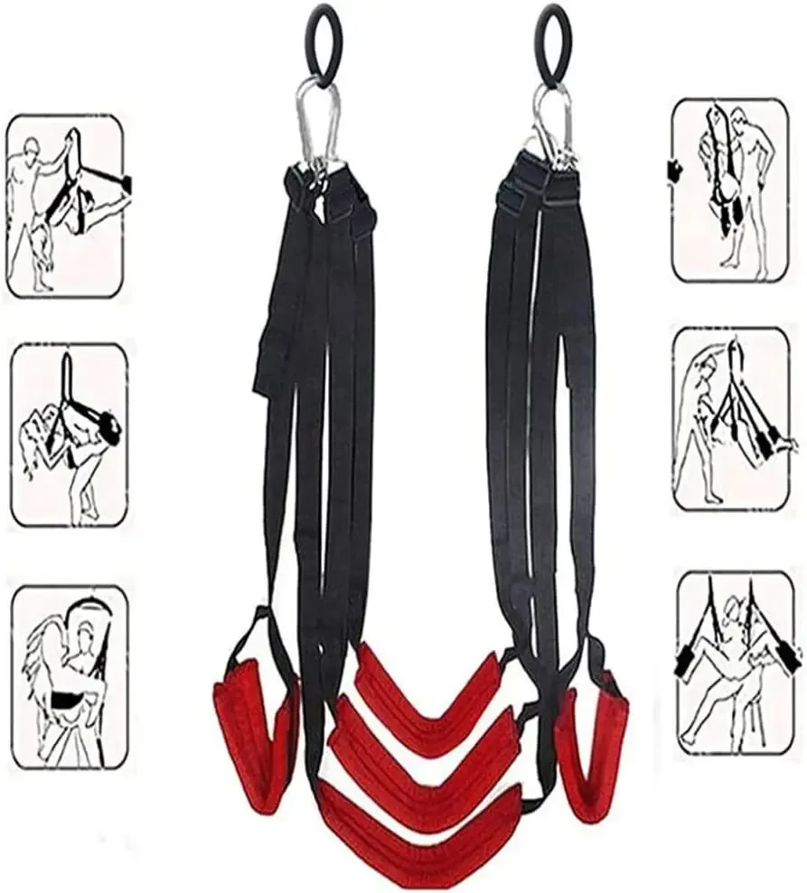 Adult games Sex Swing Chairs Bondage Hanging Sex Furniture Swing Furniture Fetish Bandage Love Adult game Hanging Door