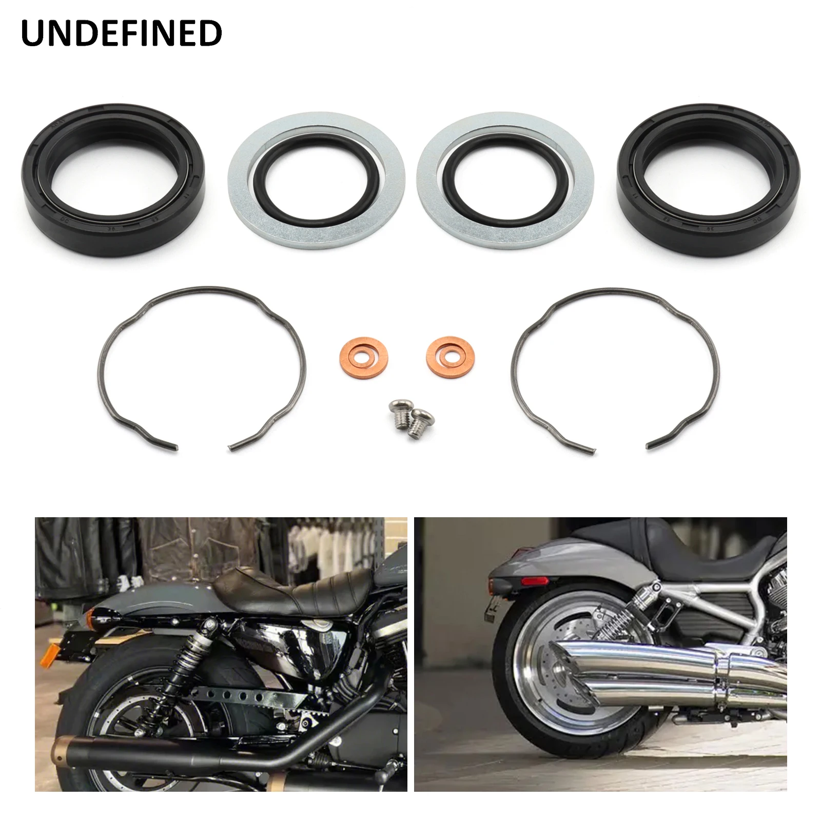 39MM Fork Seal Rebuild Kit 45378-87 For Harley Sportster