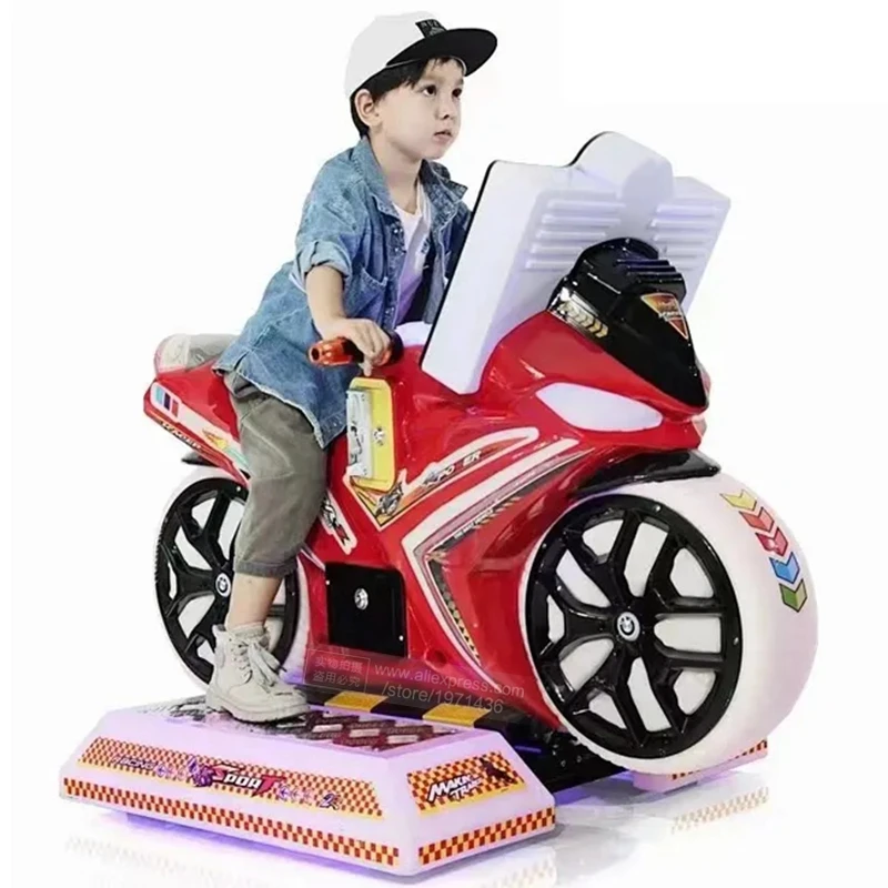 KidsPlayMotorBikeAmusementParkCoinOperatedKiddieRides