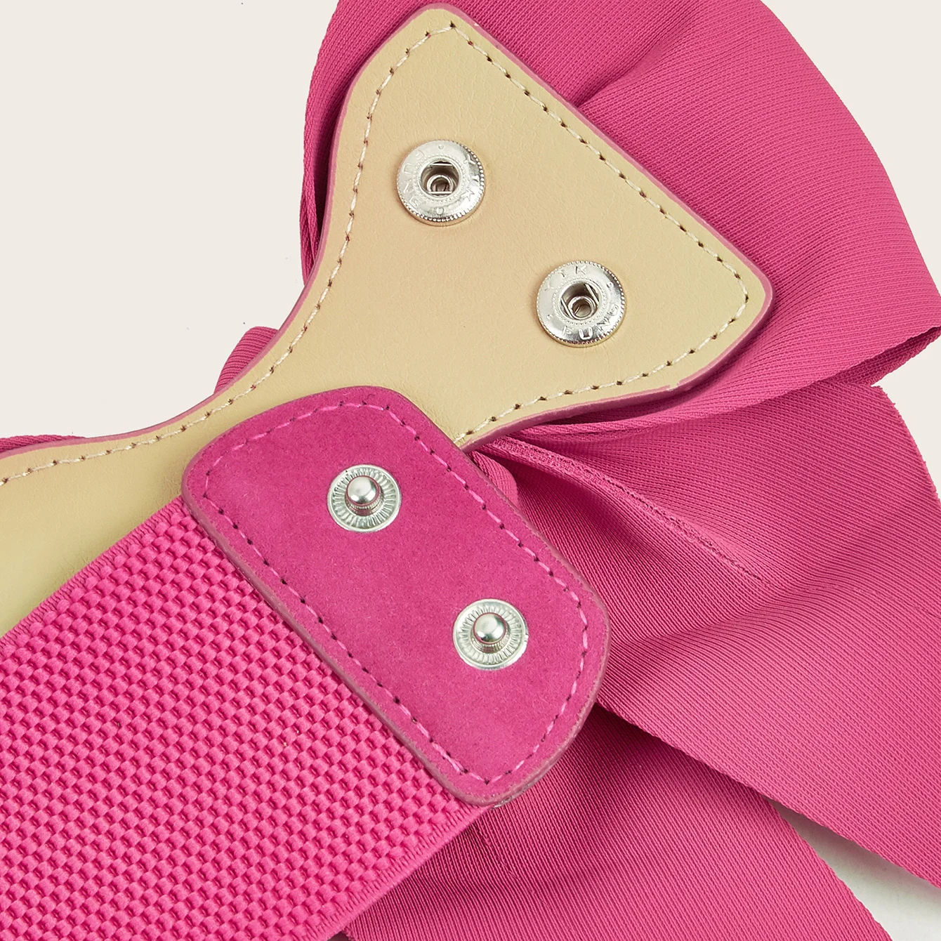 Women Stretch Waist Belt Straps Elegant Wide Side Waistband Large Bow Elastic Belts For Girls Dress Coat Cummerbunds Corset