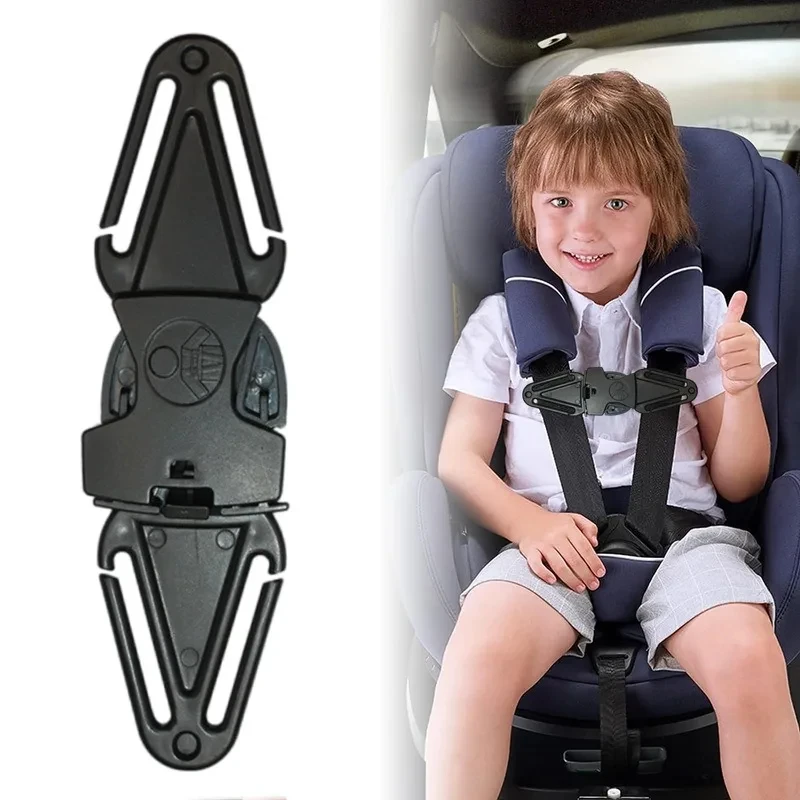Seat Belt Positioner Car Seat Belt Accessory Car Child Safety Seat Belt Shoulder Belt Positioning Buckle Fixer Adjuster Baby Stroller Chest Buckle Lock Accessories