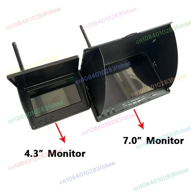 FPV 고화질 감지기 7인치 LCD 5.8G 딥뷰잉 원격 제어 수중 카메라