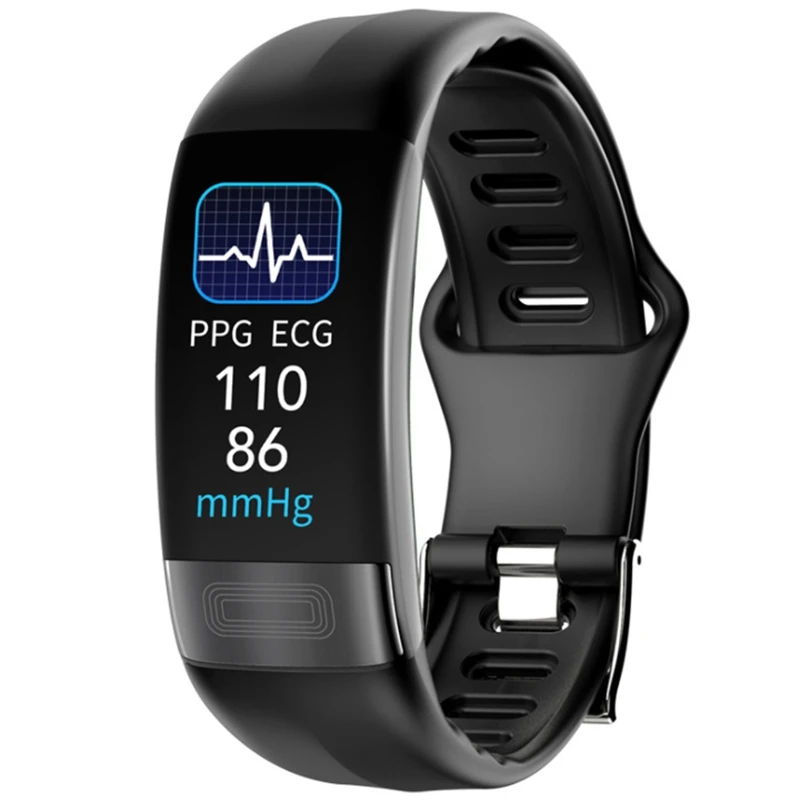 Smartband P11 Plus ECG Watch Heart Rate Monitor PPG Smart Waterproof