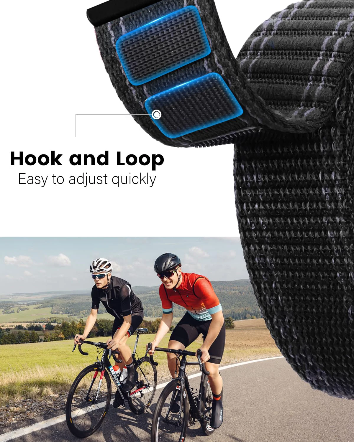 Adjustable Elastic Nylon Sport Band