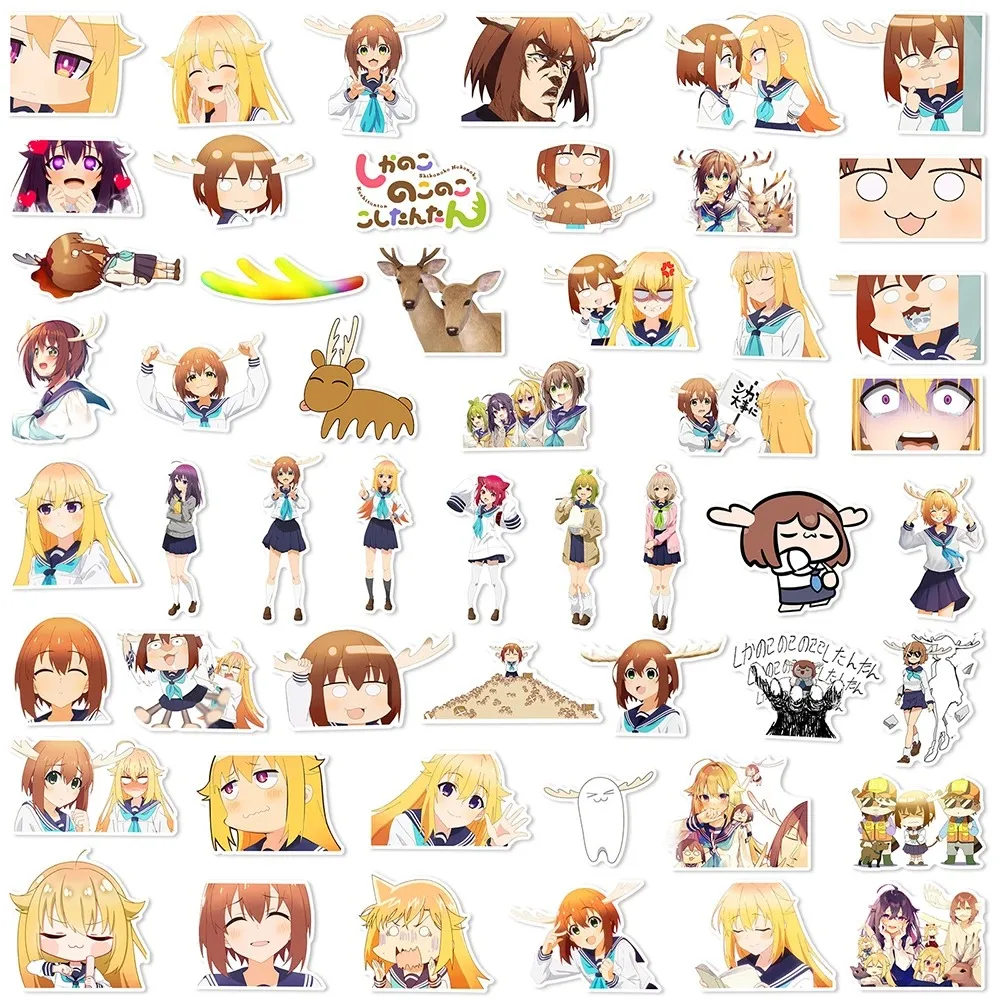 My Deer Friend Nokotan Stickers Kawaii Shikanoko Anime Sticker Scrapbooking Bike Guitar Laptop Girls Koshi cartoon stickers decorative stickers self adhesive stickers anime stickers adhesive stickers decorative labels stickers cartoon sticker 10/30/50pcs