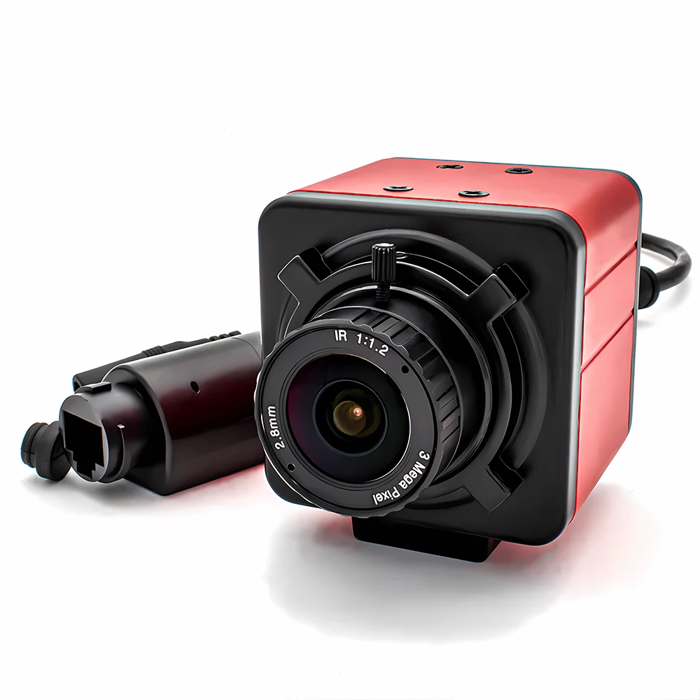 4K POE IP Camera 3/4/5/8MP Security Camera Industrial Metal Box With 1.8mm Wide