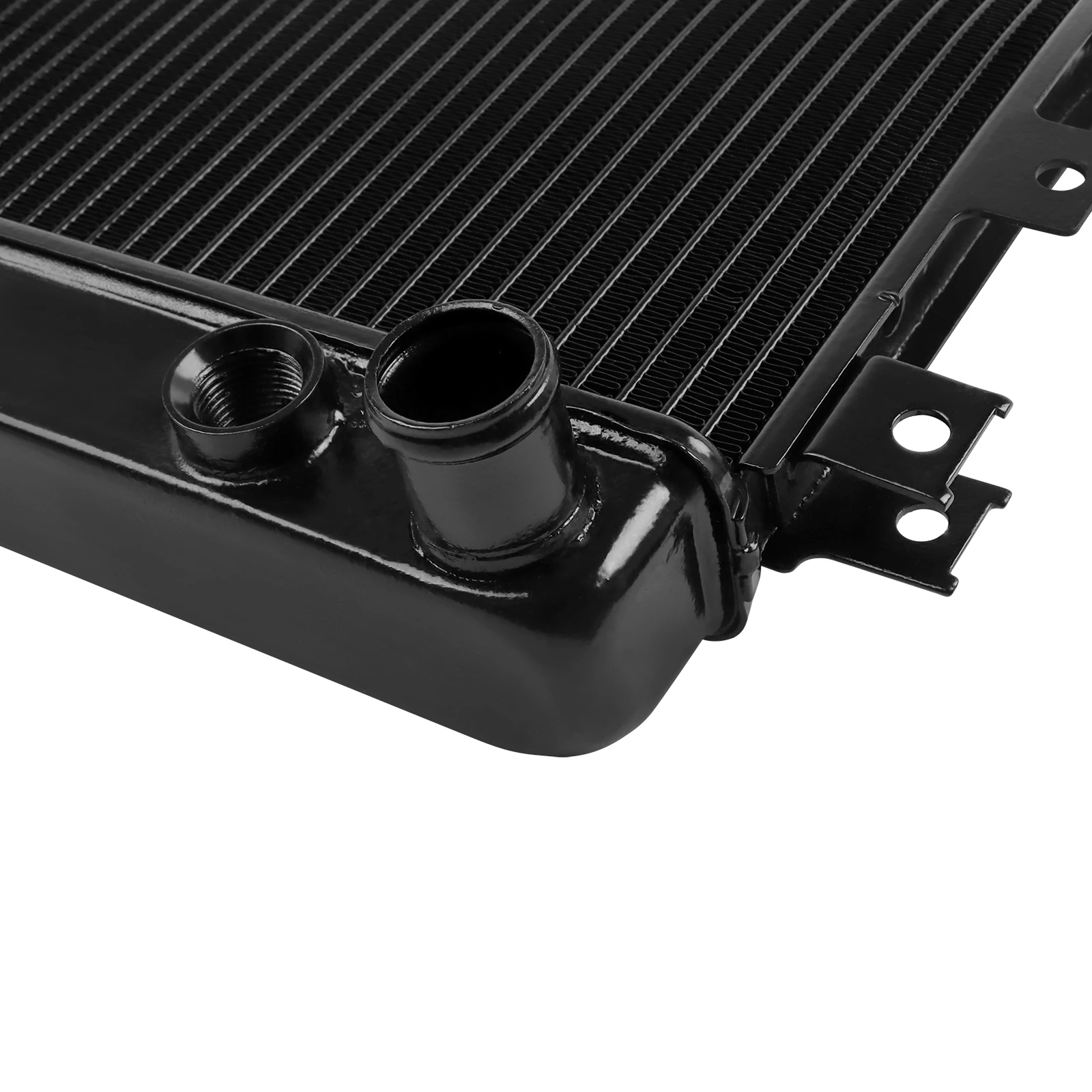 For KAWASAKI ZZR1200 ZZR 1200 2003 2004 2005 Motorcycle CNC Engine Cooler Radiator Cooling Coolant Water Tank