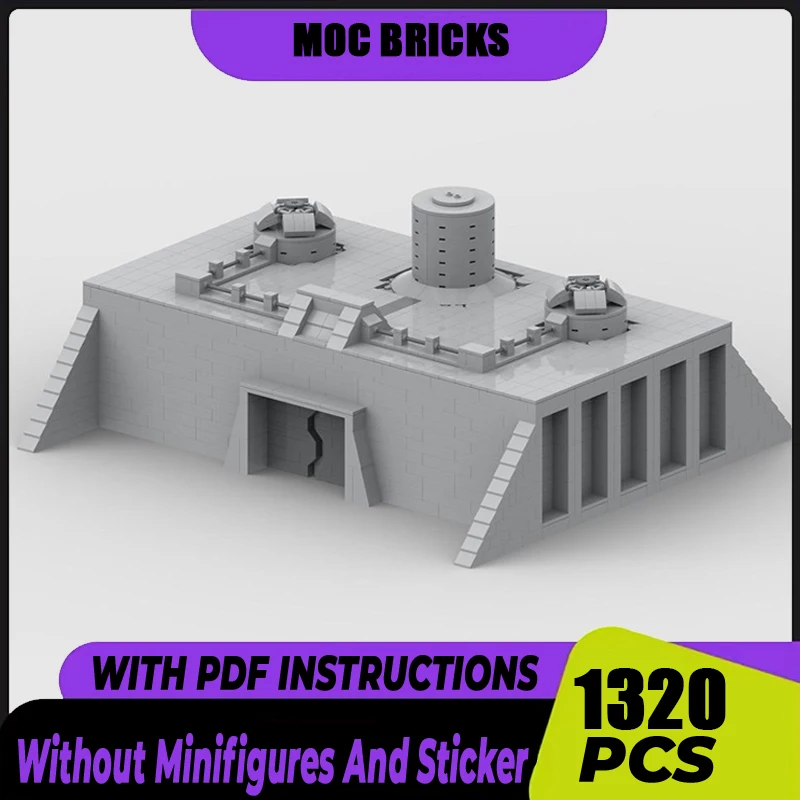

Star Movie Series Moc Building Bricks Starry Sky Repair Station Model Technology Modular Blocks Construstion DIY Assembly Toy