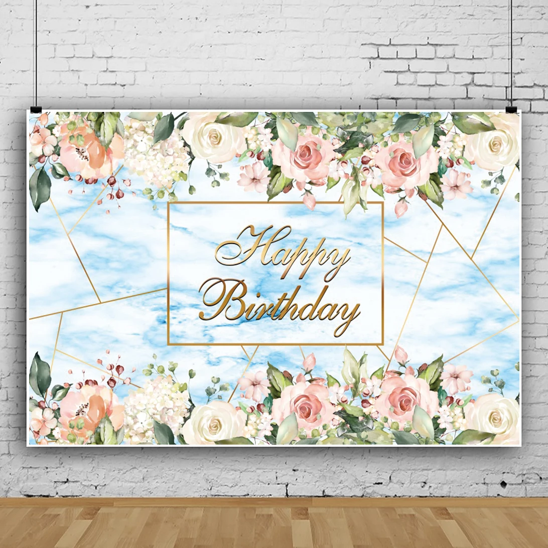 

Birthday Photography Backdrops Children Newborn Aldult Portrait Photo Party Background Studio Props SZLY-19
