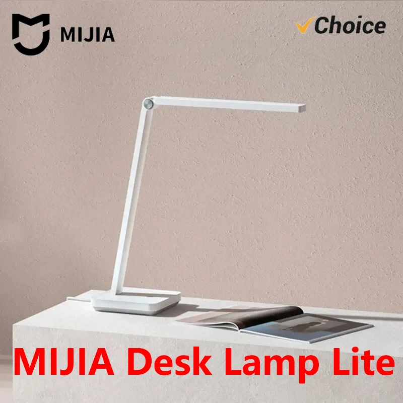 Original New MIJIA Table Lamp Lite Mi LED Desk Lamp Folding Eye Protection 4000K 500Lumens Dimming Table Light Night Light