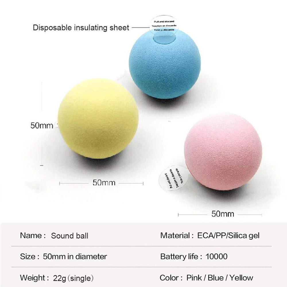 

Активный вращающийся шар с реалистичными звуками животных, игрушки для кошек, интерактивный мяч, тренировочная игрушка для домашних животных, мячи для игр, шерстяной материал