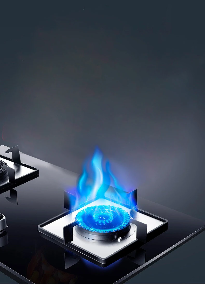 Free Sample 5.2kw price electric gas stove Household embedded natural LPG stove heavy fire Can be timed off