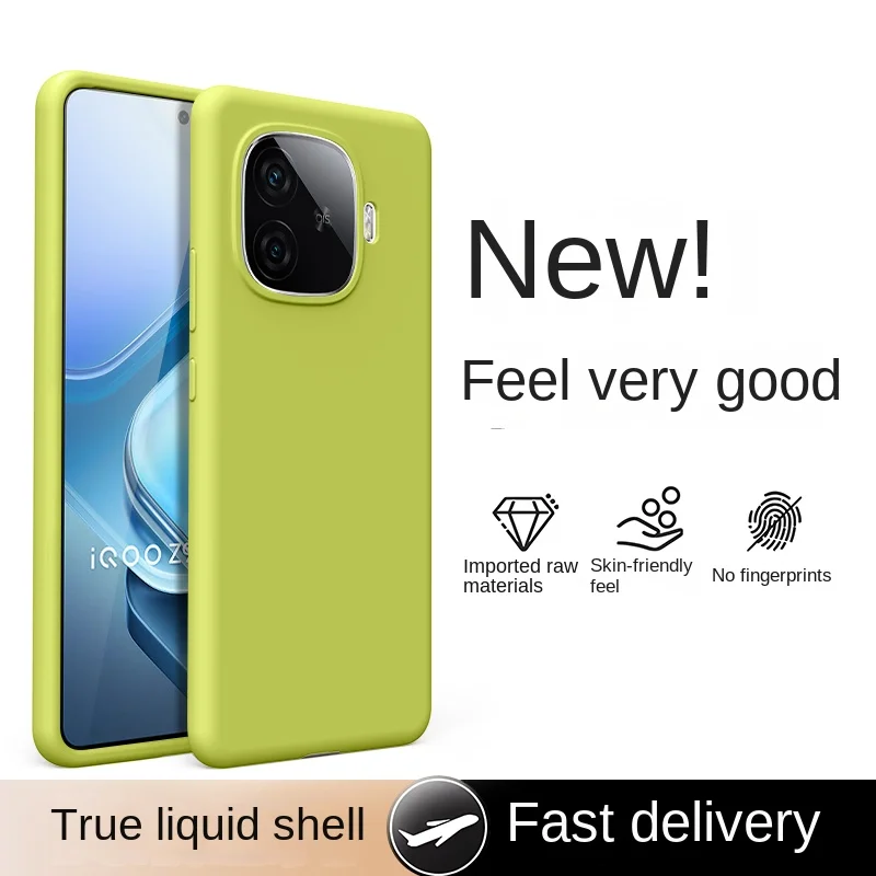 Premium Liquid Silicone Shockproof Phone Case - Luxurious Protective Back Cover