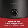 Hamilton Beach Stay or Go Portable Slow Cooker with Lid Lock, Dishwasher-Safe Crock, 6-Quart, Black 33261 5