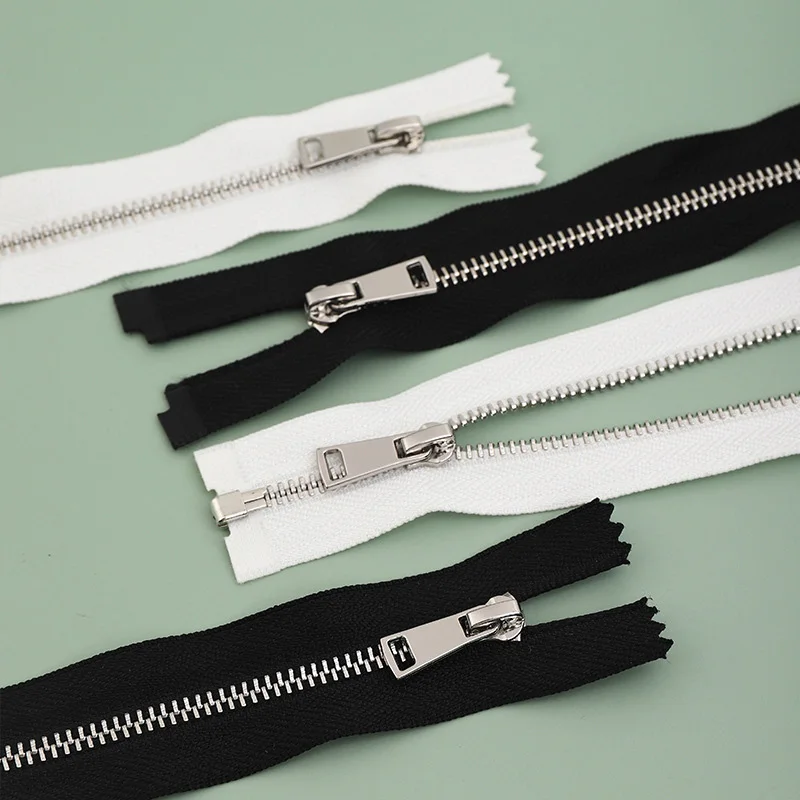2Pcs 15-30cm Close-End 3# Metal Zipper For Sewing Zippers for Bag Jacket  Decorative Zips Repair Kit DIY Garment Accessories - AliExpress