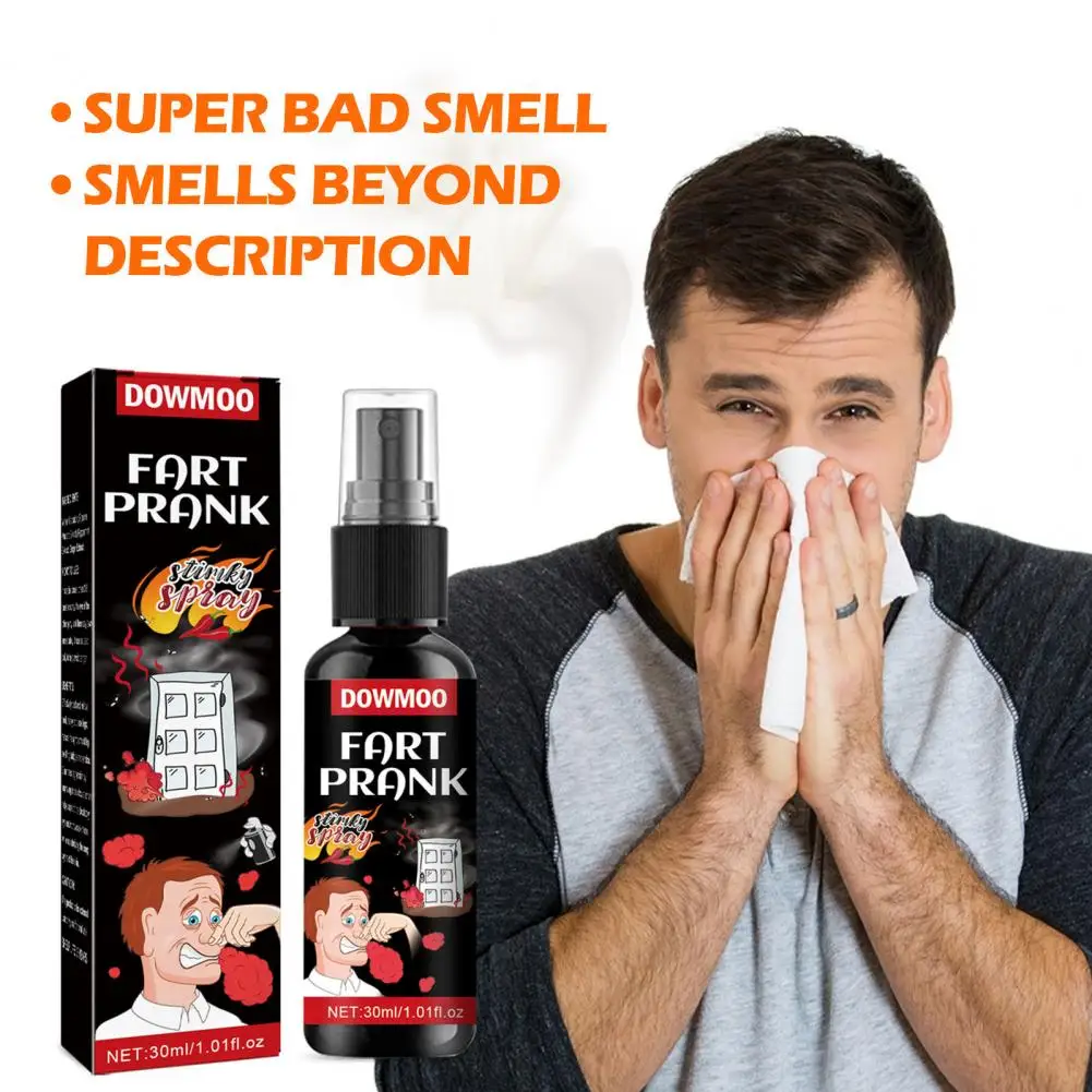 Super Stinky Liquid Spoof Fart Spray Terrible Long Lasting Smell Halloween Prank Toy Funny Smelly Fart Joke Family Entertainment