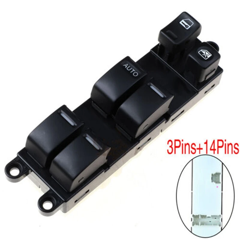 25401-8J005 Drivers Side Left Master Window Switch For 02-06 -Nissan Altima Sedan