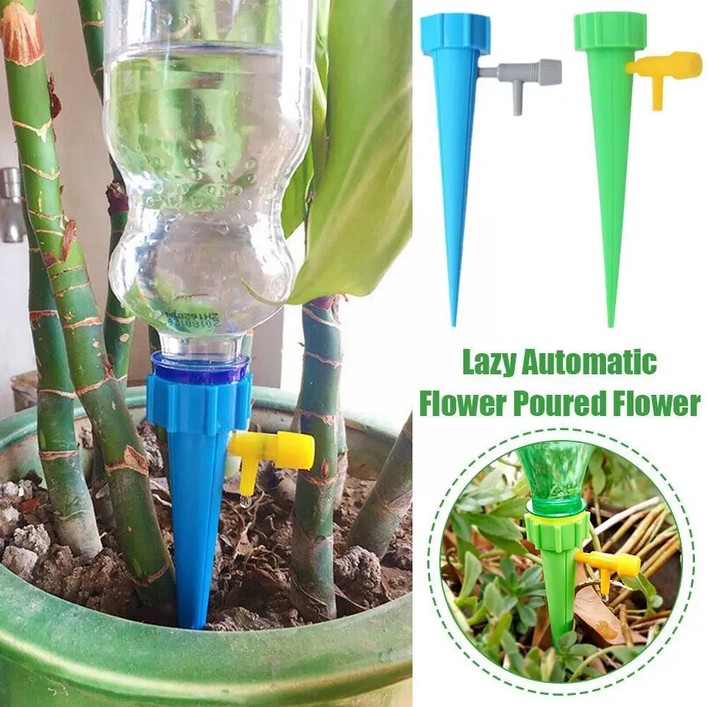 

1pcs Automatic Drip Irrigation Tool Automatic Flower Water Kit Device Plant Watering Adjustable Garden System Self-watering G6v0