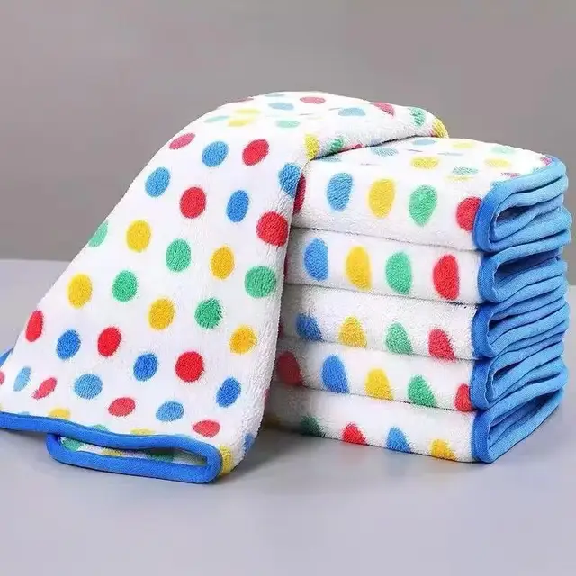 New Microfiber Cleaning Cloth Velvet Thickened Dishcloths High Absorbent Scouring Kitchen Washing Dish Rags Household Wipe Towel 2