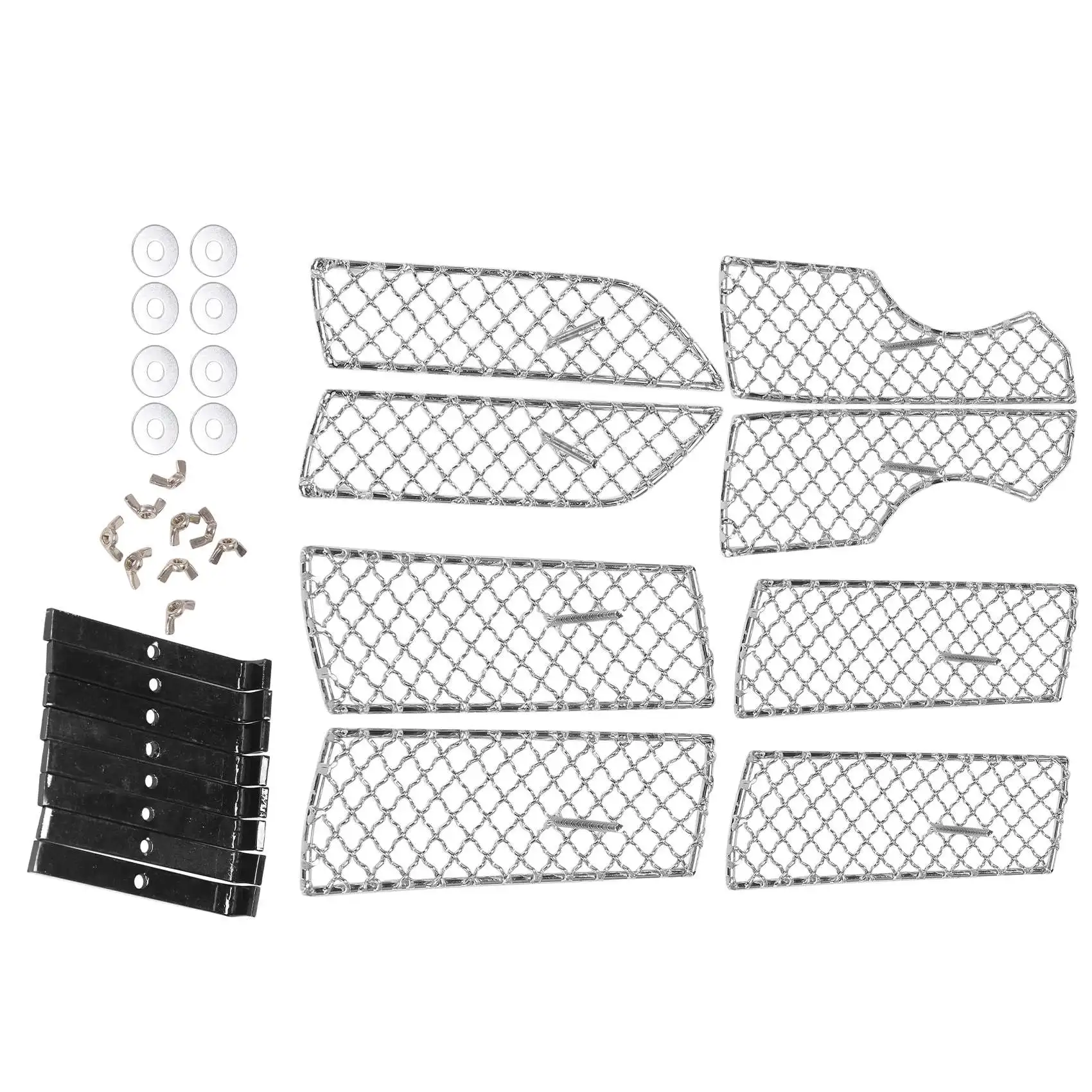 

Car Insect Screening Mesh Front Grille for Land Cruiser Prado 120 2003-2009 Accessories