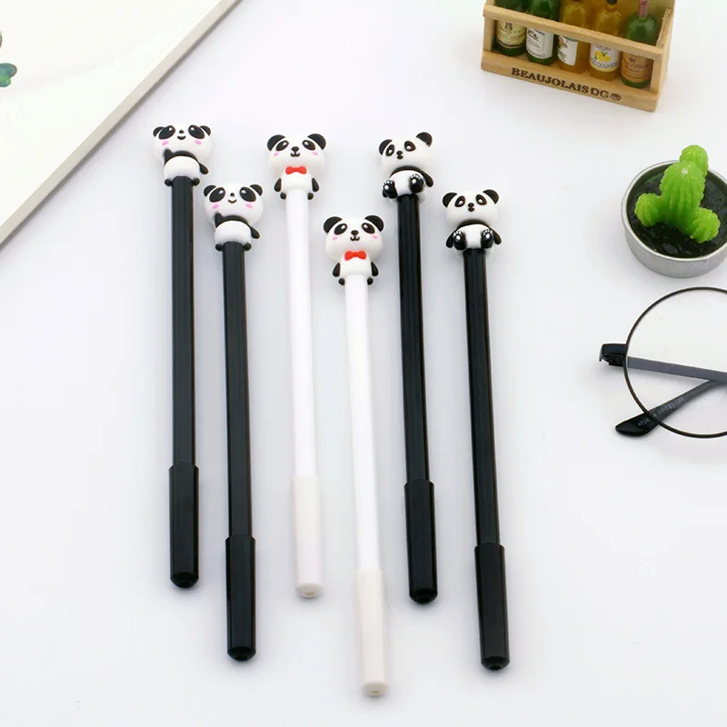 

10/20/50pcs/set Chinese Panda Cartoon Gel Pen Cute Magic Pens Kawaii Students Gel Pens Presents For Students Study Office Gifts