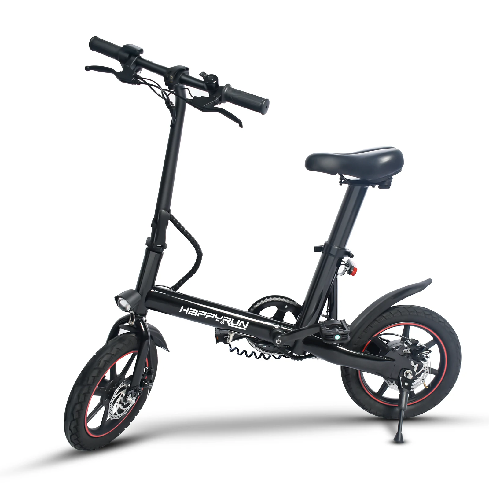350W Bicicletta Elettrica 36V 6Ah Batteria Rimovibile 25 Km/H 25Km City Bici Elettrica 14 Pollici Pneumatico Potente Ebike Per Adulti Bambini