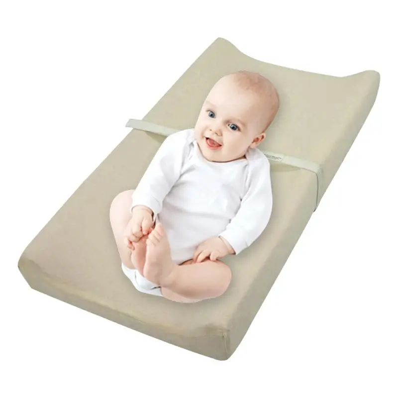 Soft Breathable Cotton Baby Changing Mat Reusable Changing Table Pad Cover for Infants Boys Girls Shower Gift Nursery Supplies