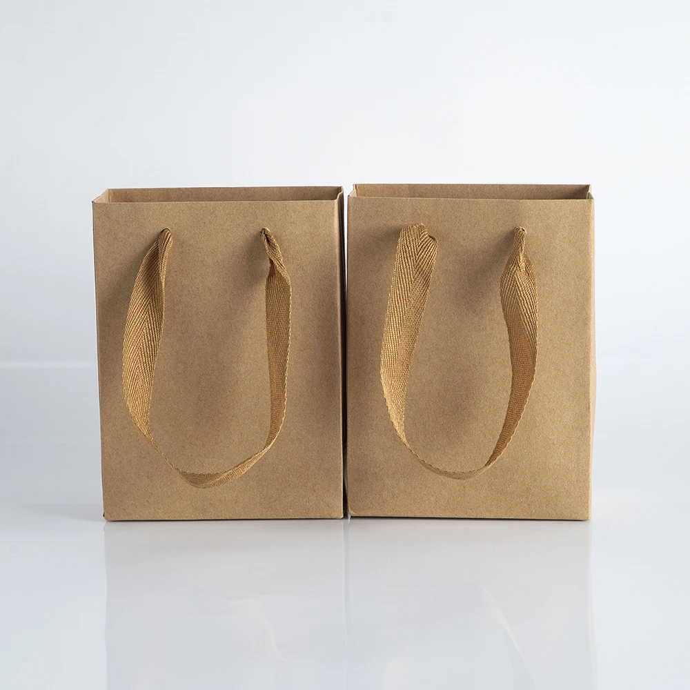 100 Stück Weiße und Schwarze Papiertüten mit Individuellem Logo 12x6x16cm Einkaufs- und Verkaufstüten für Geschäfte, Geburtstage, Hochzeiten und Partys mit Griffen – Detail 17