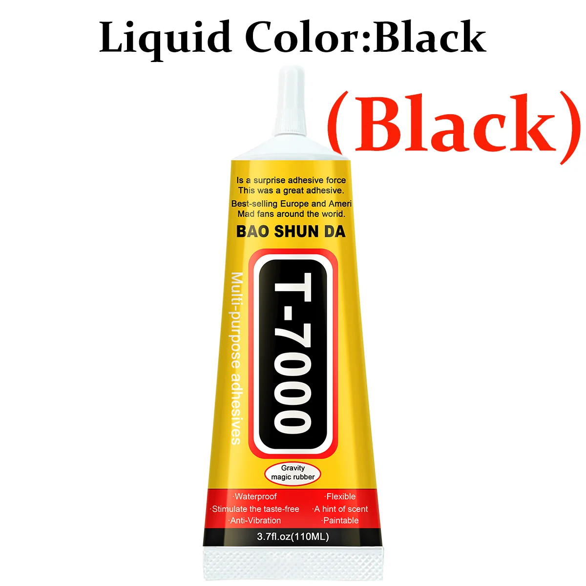 Clear Contact Adhesive with Precision Applicator - Universal Glass & Plastic Repair Glue