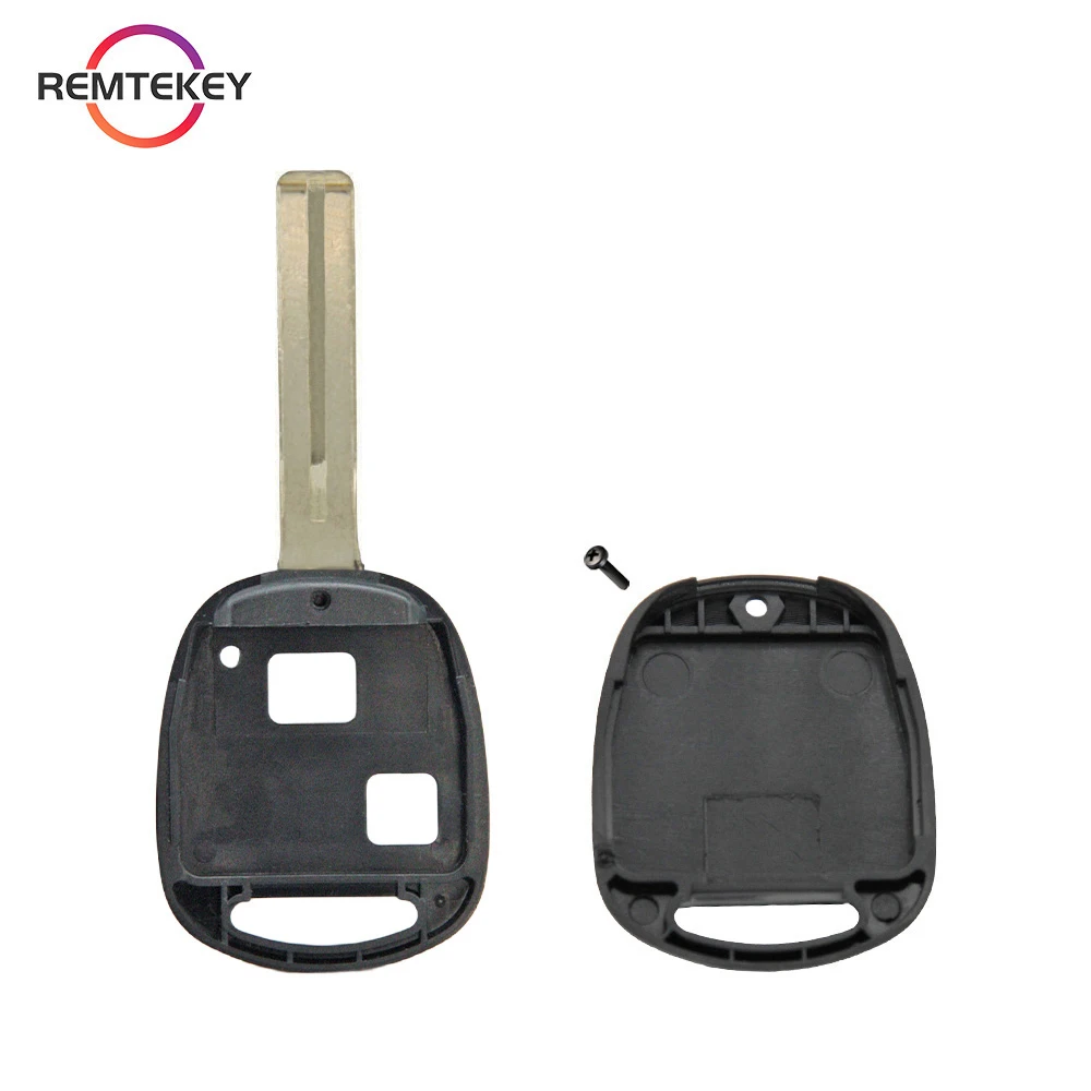 REMTEKEY Uncut Blade Remote Entry Car Key Case Fob Shell For Lexus RX300 ES300 LS400 GX460 For Toyota Corolla Land Cruiser
