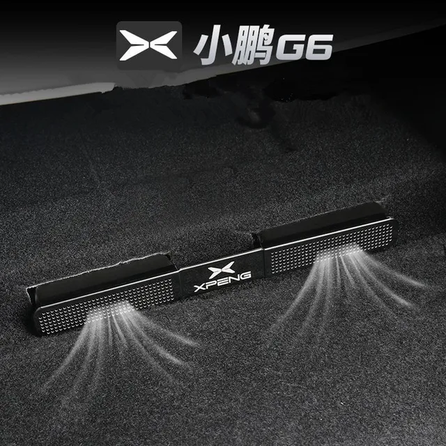 For Xpeng G6 Under Seat Air Conditioning Vents Dust Protection Covers Vents Protective Frame Interior Car Accessories 1