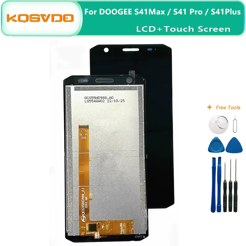 3 Pièces Verre Trempé D'Écran Protecteur Pour Doogee S41 Plus Doogee S41 Max Doogee S41t Doogee S41 Pro Durete 9h Anti Rayures Hd Film De Protection D Ecran