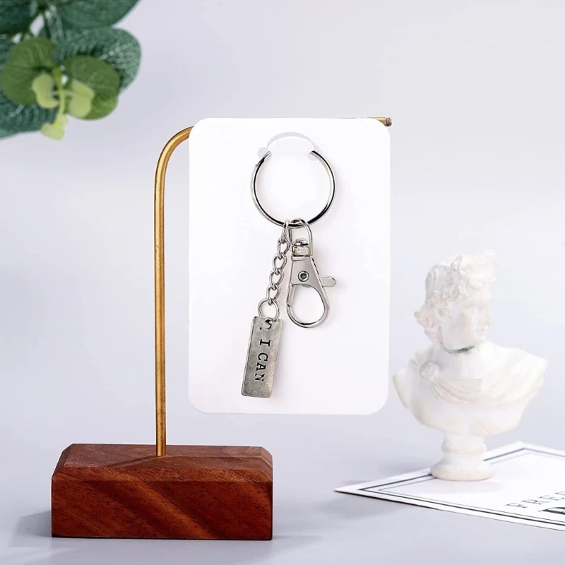

100 шт DIY брелок для показа карточек для ювелирных аксессуаров органайзер подарок