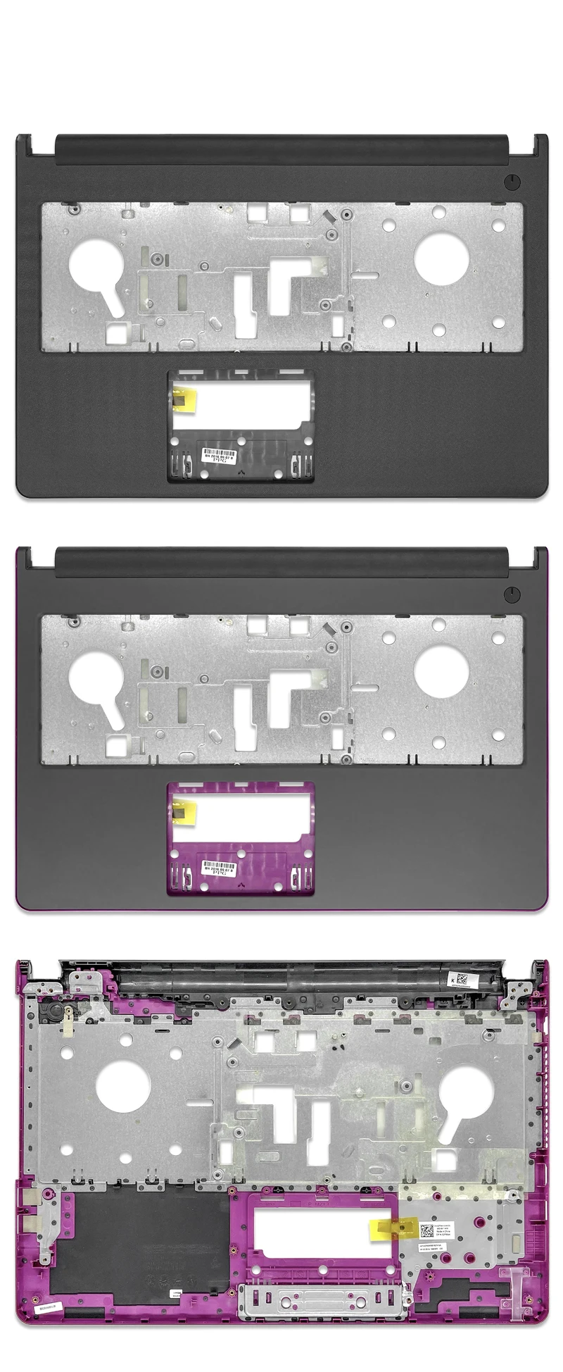 Laptop cover For Dell Inspiron 15 5000 5555 5558 5559 screen back case border palm rest bottom shell hinge top cover frame bezel