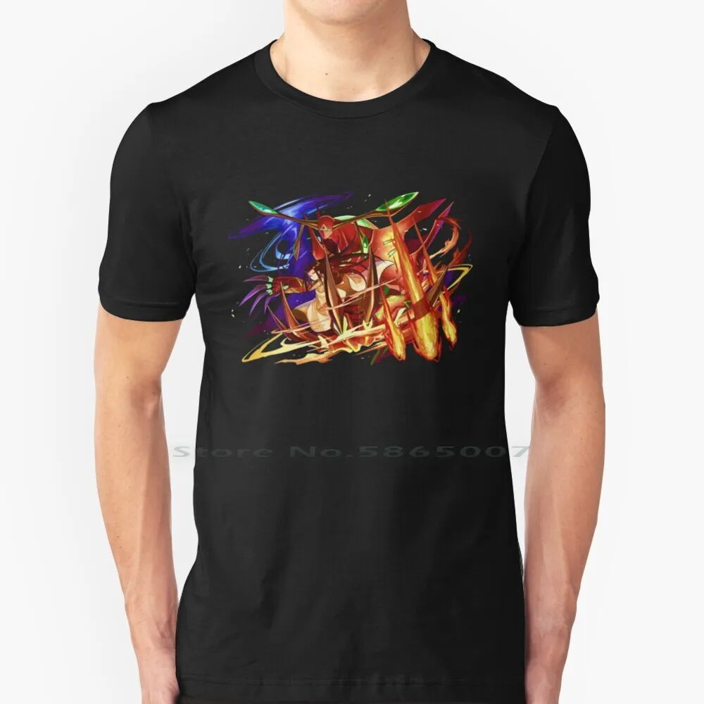 T Shirt Re Sciamano V 100% Cotone Amidamaru Re Sciamano Anime Re Sciamano Manga Yoh Asakura Re Sciamano David Re Re Sciamano