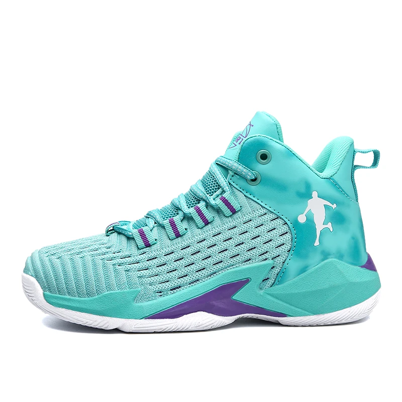 Boys Air Mesh Basketball Shoes Kids Sneakers Thick Sole Non-slip Children Sports Shoes for Girls 8 10 sports shoes baby shoes kids sneakers kids shoes kids sports shoes