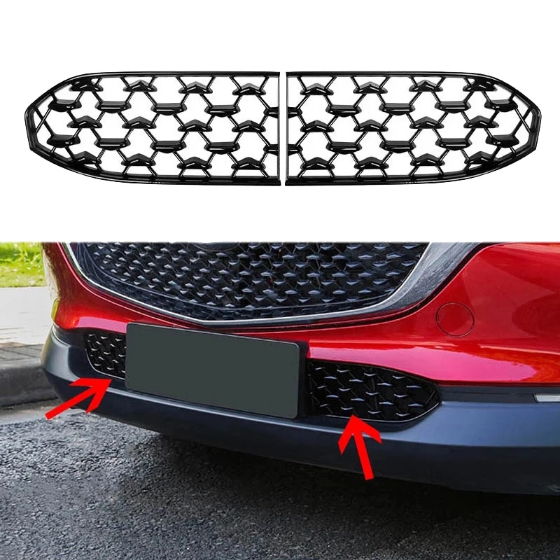 Car Front Lower Grille Bumper Grille Cover for Mazda CX30 CX-30
