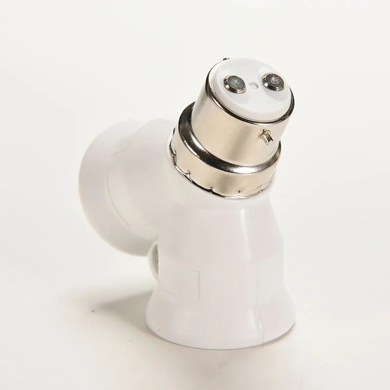 〔YY32〕 1 Pcs B22 To 2 X E27 Bayonet Light Bulb Lamp Converter Adapter Splitter Screw Socket Sd039d6fee9574862bd3a0dc025dac684h