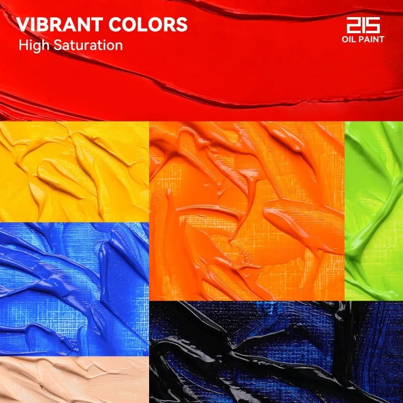 1 pezzo di vernice ad olio Paul Rubens, tubi grandi da 170 ml, vernice professionale a base di olio con elevata saturazione, consistenza cremosa e consistenza 3