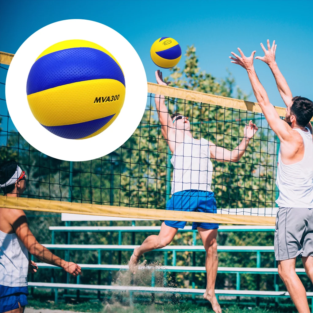 

Size 5 Volleyball Soft Touch PU Ball Indoor Outdoor Sports Sand Beach Play Competition Portable Train Exercise Professionals