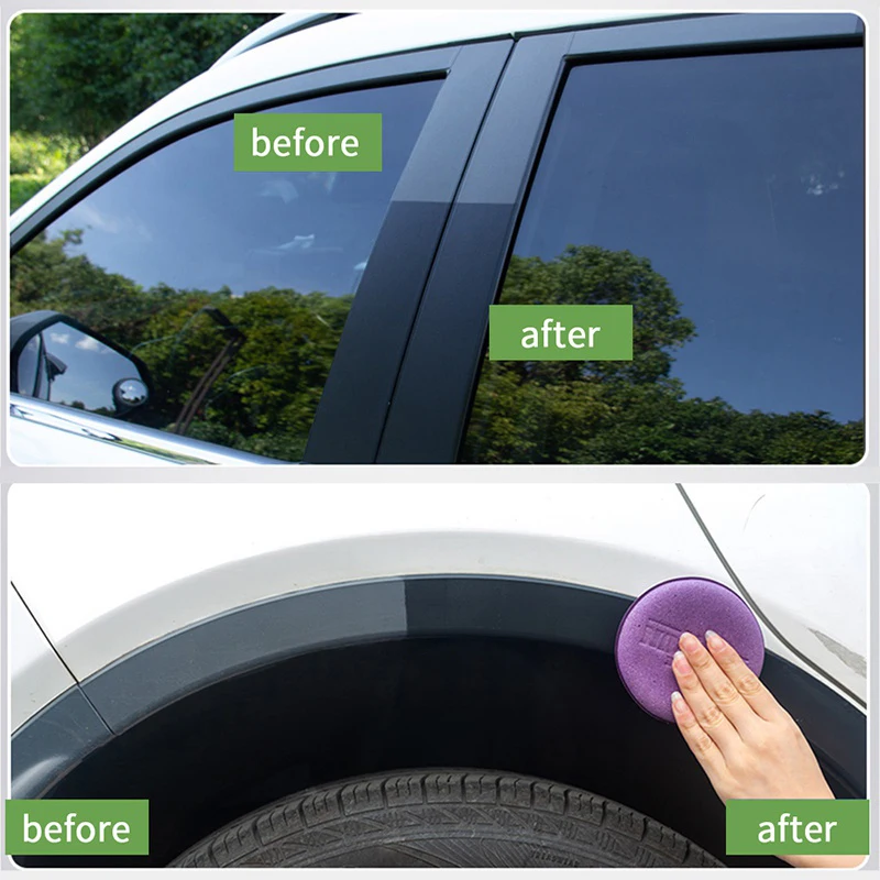 Plastic Restorer Back To Black Gloss Car Cleaning Products Auto Polish And  Repair Coating Renovator For Car Detailing HGKJ 24 - AliExpress