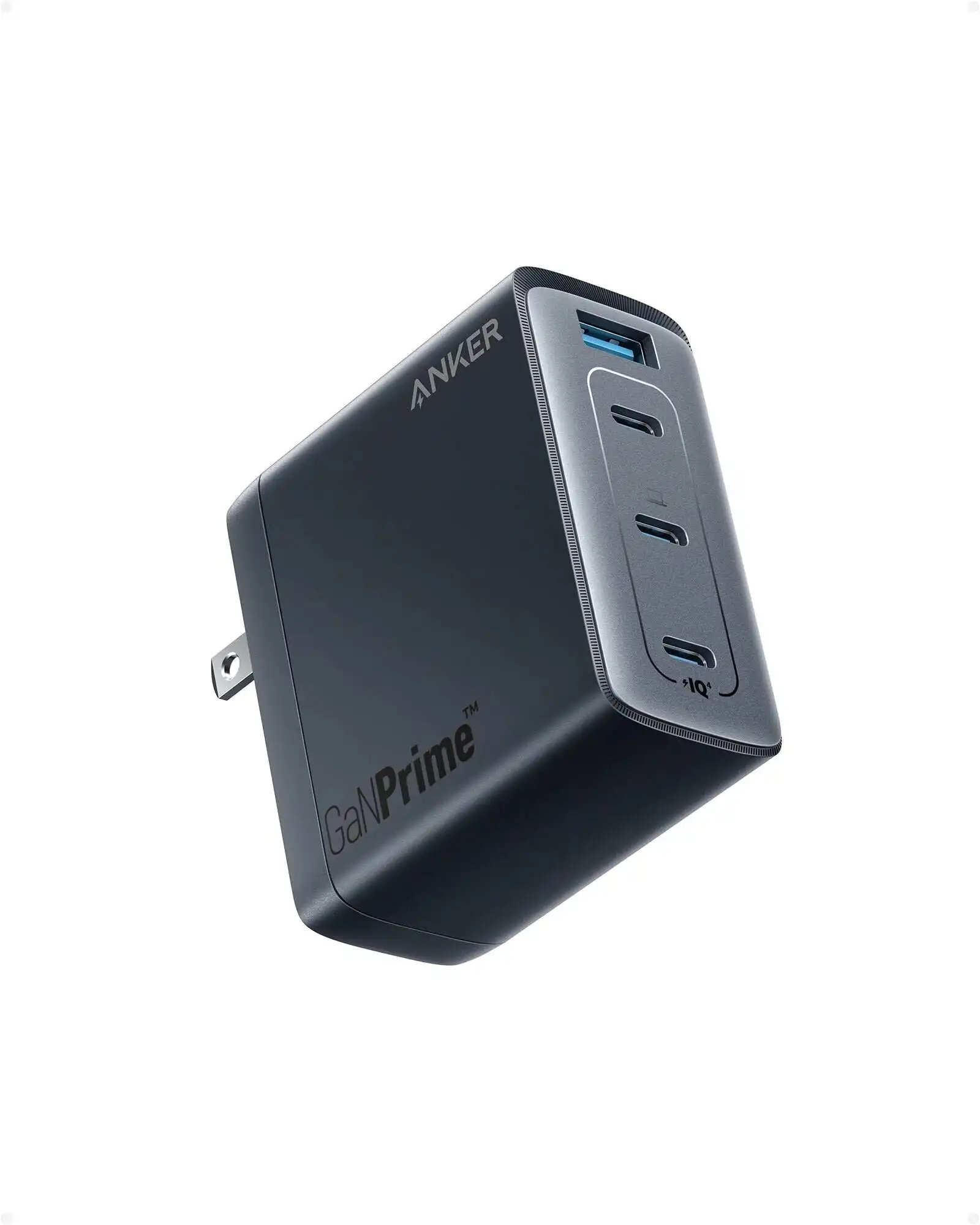 Anker USB C 충전기, GaN 프라임, 747 150W, PPS 4 포트 고속 컴팩트 접이식 벽 충전기, 맥북 프로, 에어, 아이패드용
