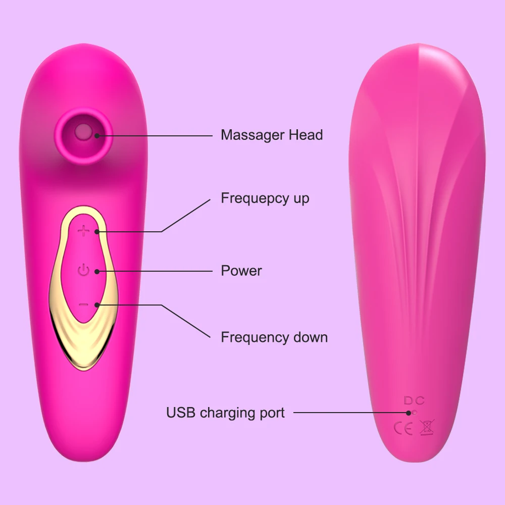 Clitoris Sucker Powerful Sucking Vibrator Female Clit Nipple Oral Vacuum Stimulator Massager Sex Toy Adult Goods for Women, sex toys