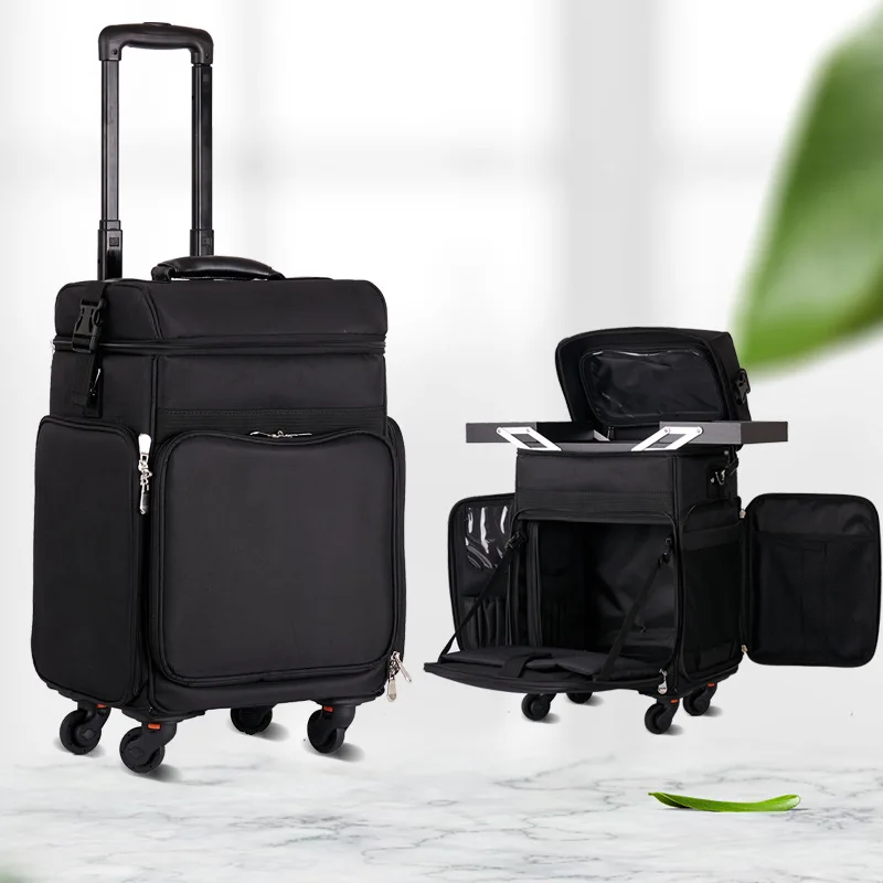 

Cosmetic Box Nail Tattoo Artist Tools and Makeup Trolley Case Large-capacity Professional Multi-Functional Rolling Luggage