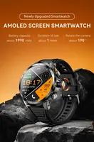H19 Smart Watch 4G Android 9.0 OS 1990Mah NFC 466*466 Heart Rate 1.95 inch Large Screen GPS WIFI Smartwatch for Men Women Gift 2