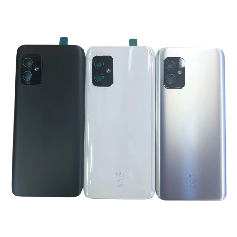 For Asus Zenfone 8 ZS590KS Case, Clear Silicone Gel Phone Cover + Screen Guard e