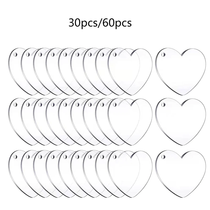 Clear Acrylic Heart Outline Shape, 2 20, Acrylic Blanks for Crafts and  Decorations, Clear Acrylic Heart Outline Cutouts, Heart Blanks 