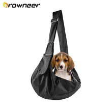 Pet Dog Sling Bags Transport Carrying Travel Bag Canvas Crossbody Backpack For Small Dogs Adjustable Cat Carrier Pets Accessory