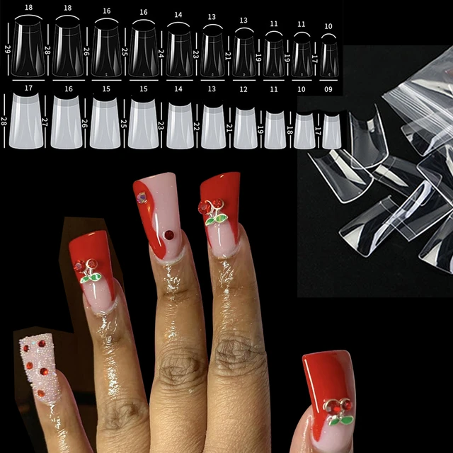 Amazon.com: EALGA Lovely Cat Nail Art, Blue Pink Tip French Press on Nails  with Rhinestones & Chunky Glitter,Cute Stick on Nails, Short Oval False  Nails,10 pcs D001-S : Beauty & Personal Care